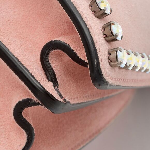 Gucci Suede Crystal Dionysus Small Shoulder Bag - Picture 14 of 15